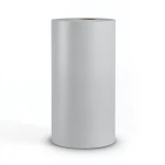 Plain Vinyl Wallpaper 15.6m×106cm Light Gray