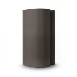 Plain Wallpaper Vinyl Sheath 15.6m x 106cm Dark Beige