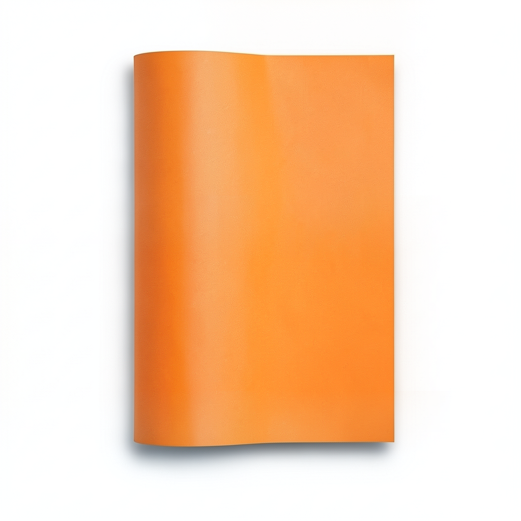 Plain Wallpaper Vinyl Sheath 15.6m x 106cm Orange