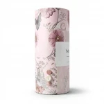 Floral Wallpaper, Size 15.6m×106cm, pink with brown and gray color
