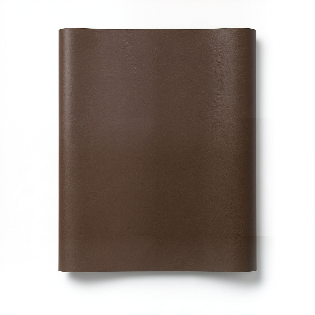 Plain Vinyl Wallpaper 15.6m×106cm Chocolate Brown