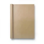Plain Vinyl Wallpaper 15.6m×106cm Light Brown