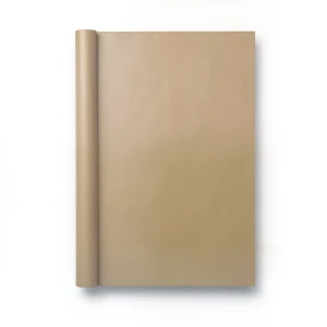 Plain Vinyl Wallpaper 15.6m×106cm Light Brown