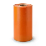 Plain Wallpaper Vinyl Sheath 15.6m x 106cm Orange