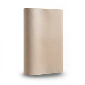 Plain Wallpaper Vinyl Sheath 15.6m x 106cm, Light Brown