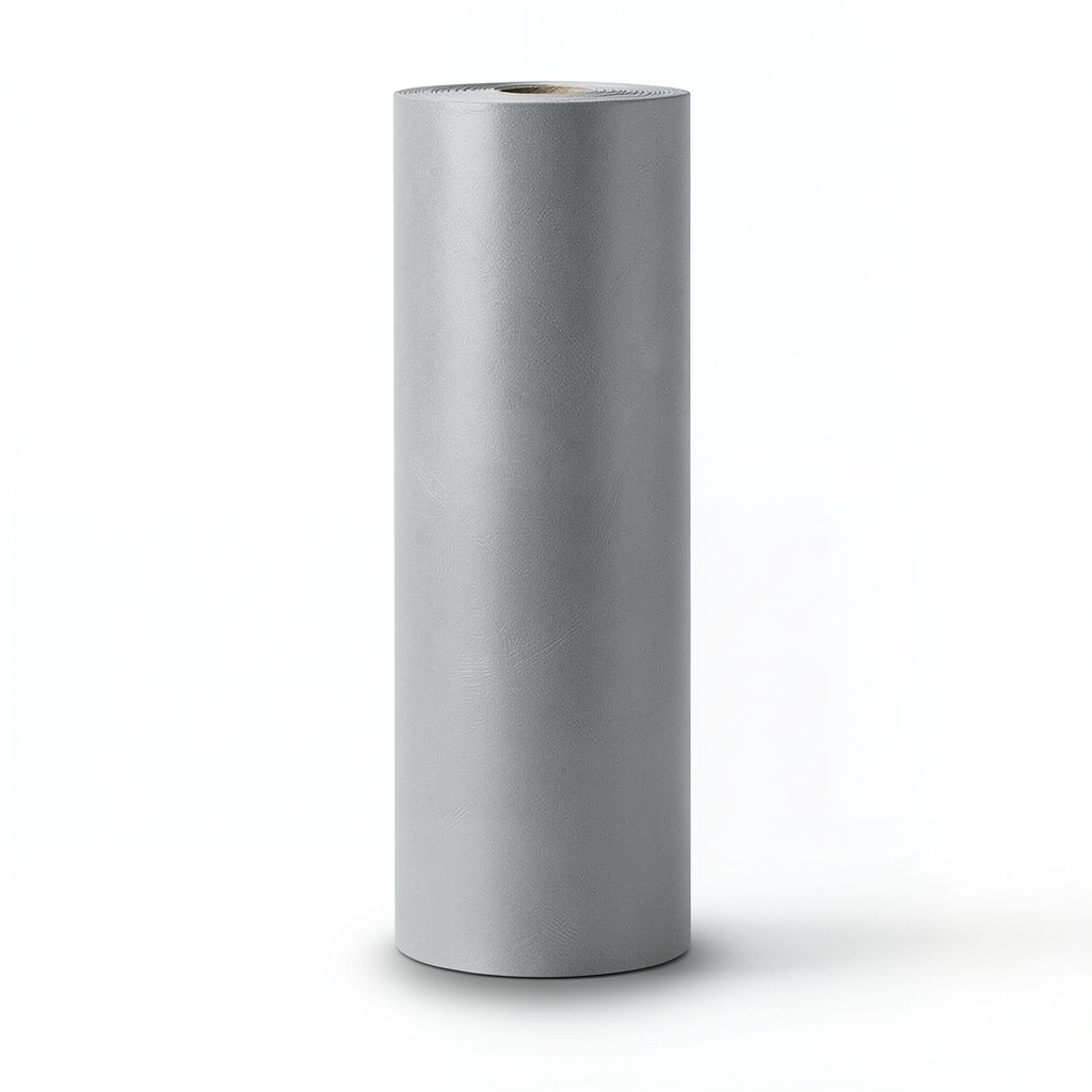 Plain Wallpaper Vinyl Sheath 15.6m x 106cm Gray