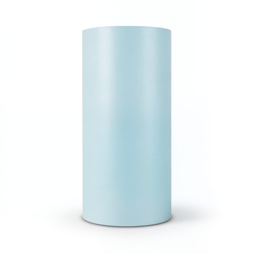 Plain Wallpaper Vinyl Sheath 15.6m x 106cm Light Cyan
