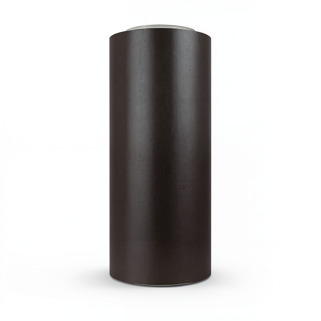 Plain Wallpaper Vinyl Sheath 15.6m x 106cm Dark Brown
