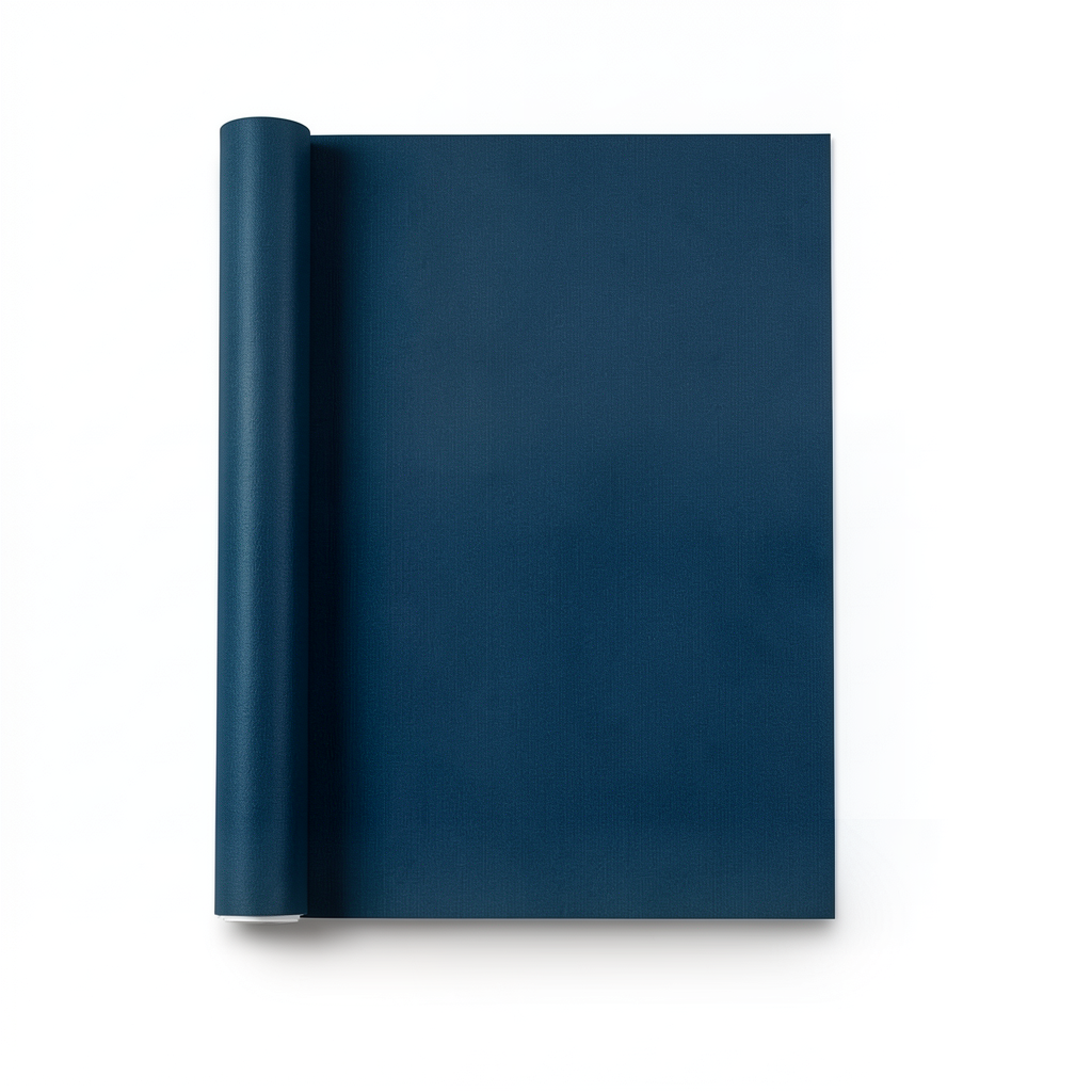 Plain Wallpaper Vinyl Sheath 15.6m x 106cm Dark Cyan
