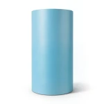 Plain Wallpaper Vinyl Sheath Length 15.6m Width 106cm Cyan