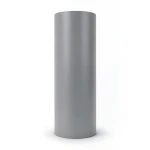 Plain Vinyl Wall Covering Length 15.6m Width 106cm Gray