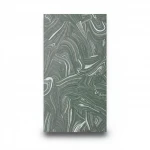 Patterned Wallpaper, Gray on green Color, Length 10m, Width 1.06m, Model 84041 