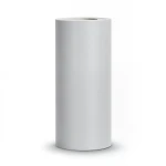 Plain Vinyl Wallpaper 15.6m×106cm Light Gray