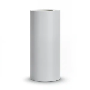 Plain Vinyl Wallpaper 15.6m×106cm Light Gray