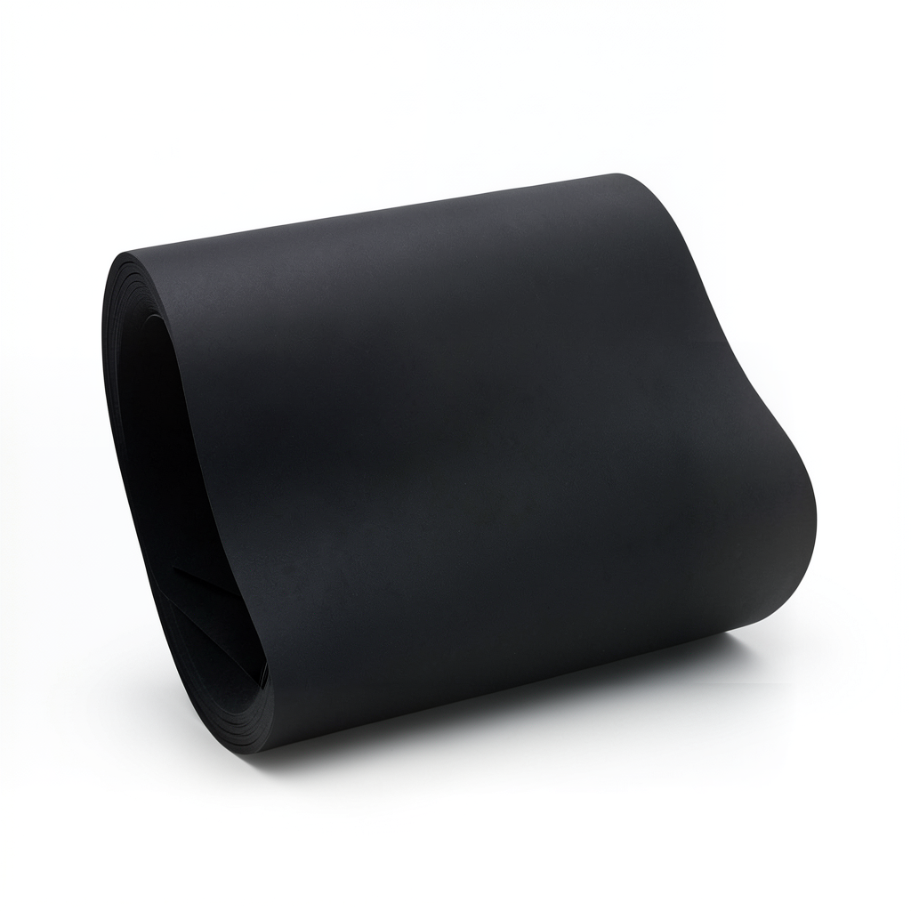 Plain Vinyl Wallpaper 15.6m x 106cm, Black Color