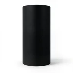 Plain Vinyl Wallpaper 15.6m x 106cm, Black Color