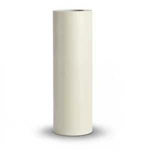Plain Vinyl Wallpaper 15.6m Length, 106cm Width, Light Beige