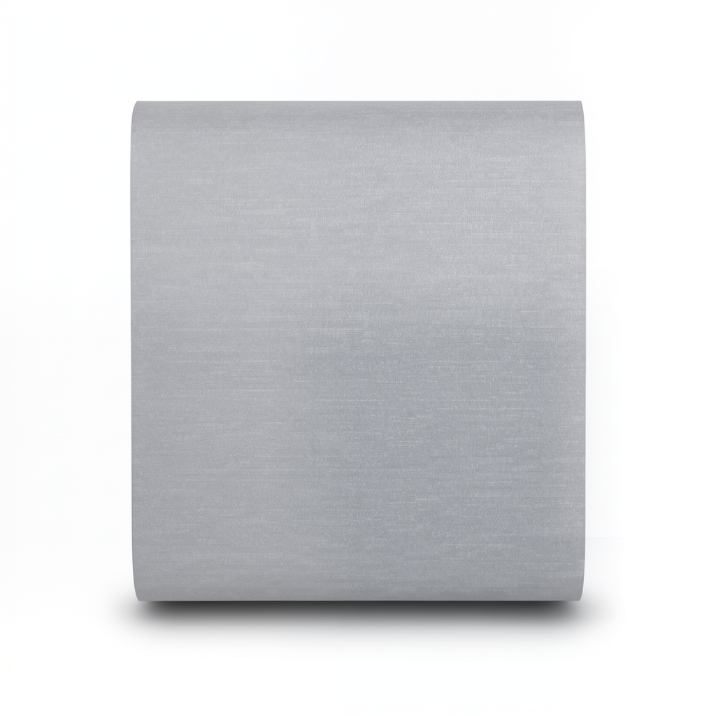 Plain Vinyl Wallpaper 15.6m x 106cm, Gray Color