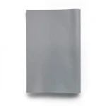 Plain Vinyl Wallpaper 15.6m×106cm Gray Color