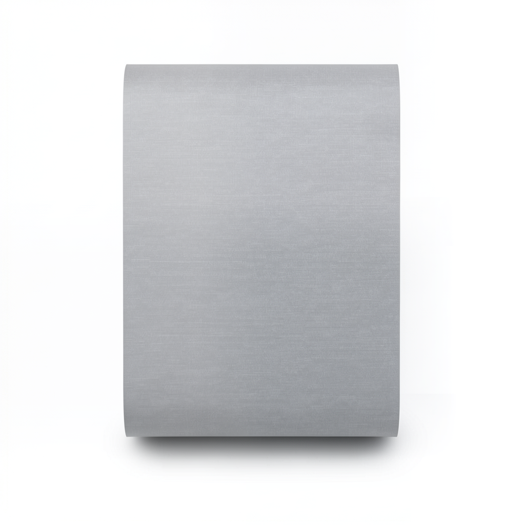 Plain Vinyl Wallpaper 15.6m x 106cm, Gray Color