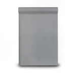 Plain Vinyl Wallpaper 15.6m x 106cm Gray