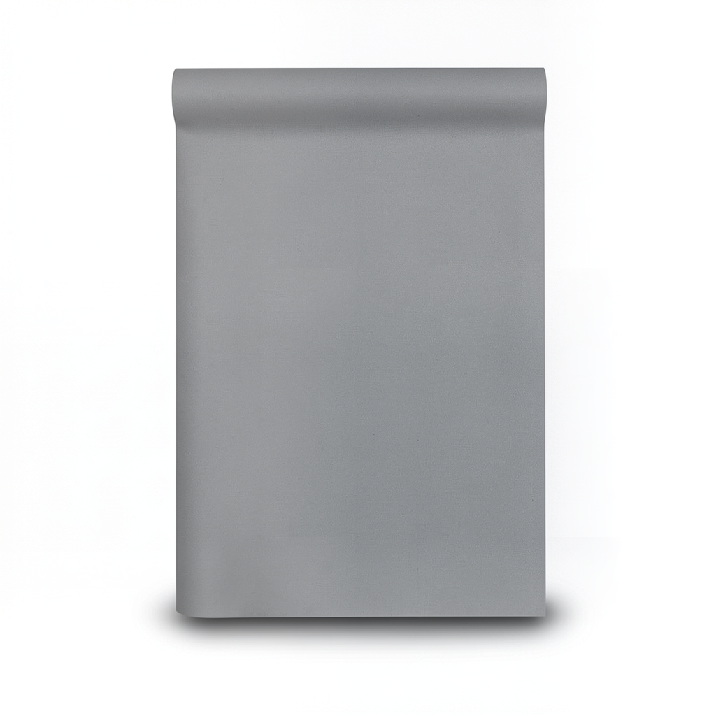 Plain Vinyl Wallpaper 15.6m x 106cm Gray