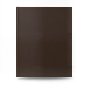 Wallpaper Plain Design 15.6m × 106 cm Dark Brown