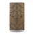 Leaf Patterned Wallpaper, Length 15.6 meters, Width 106 cm, Desert brown with dark brown Color 