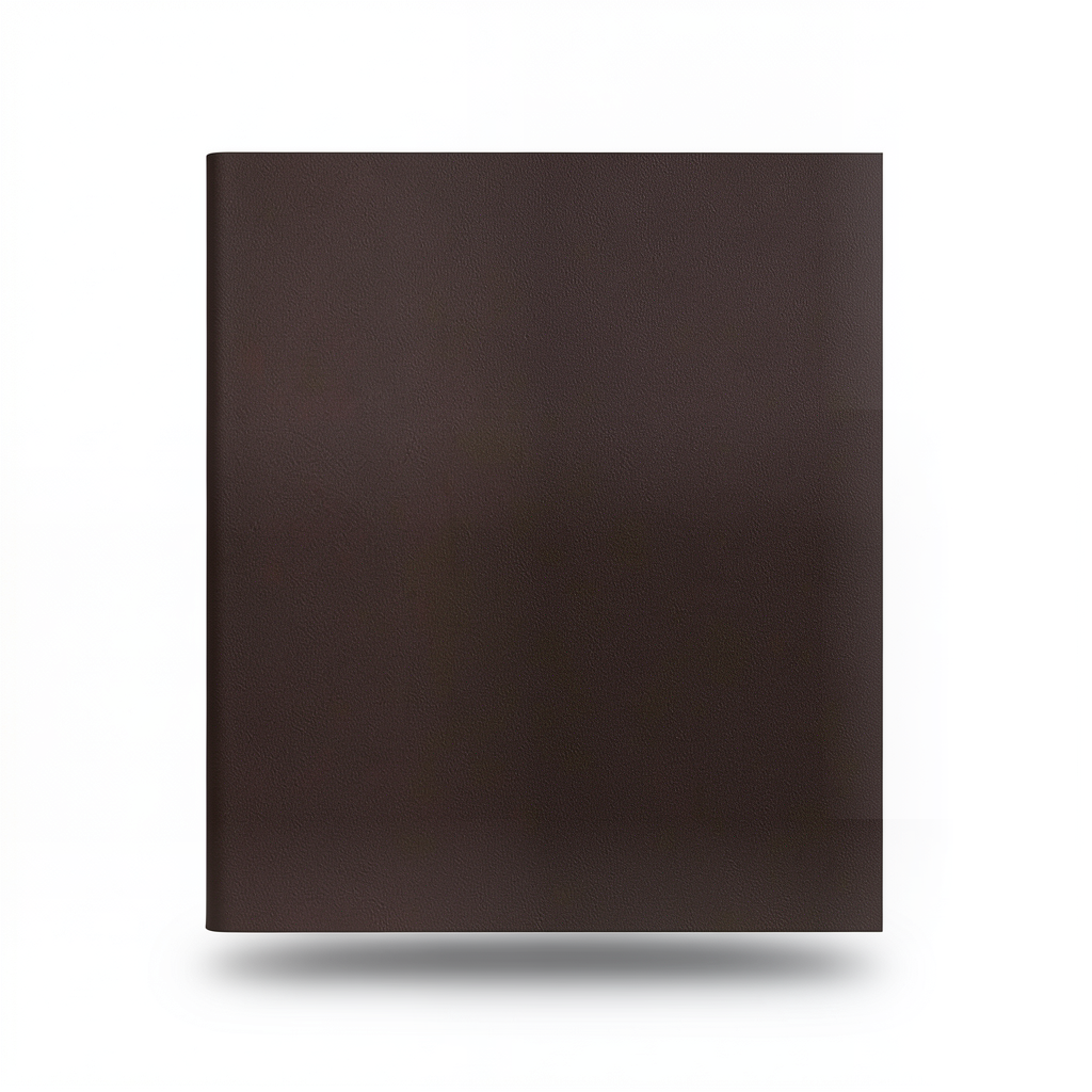 Wallpaper Plain Design 15.6m × 106 cm Dark Brown