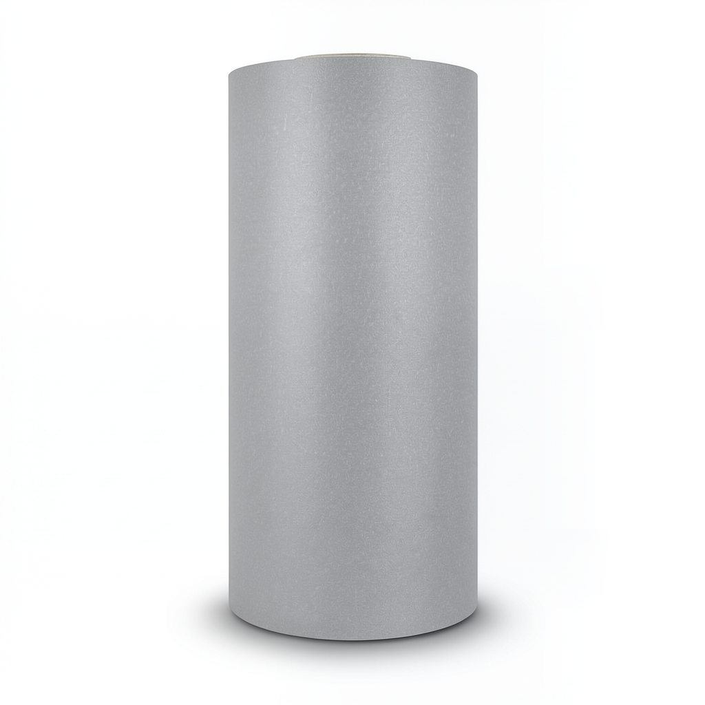 Plain Vinyl Wallpaper 15.6m x 106cm Gray