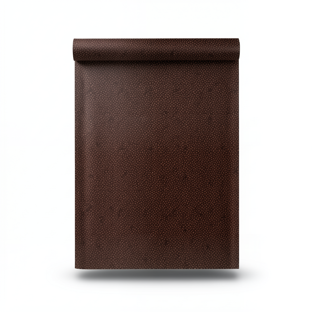 Wallpaper Dotted Design Size 15.6m × 106 cm Chocolate Brown with Dots