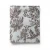 Leaf Patterned Wallpaper, Length 15.6 meters, Width 106 cm, Dark and pale brown Light gray Color