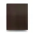 Wallpaper Plain Design 15.6m × 106 cm Dark Brown - Image 1