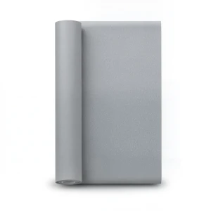 Plain Vinyl Wallpaper 15.6m x 106cm Gray Color