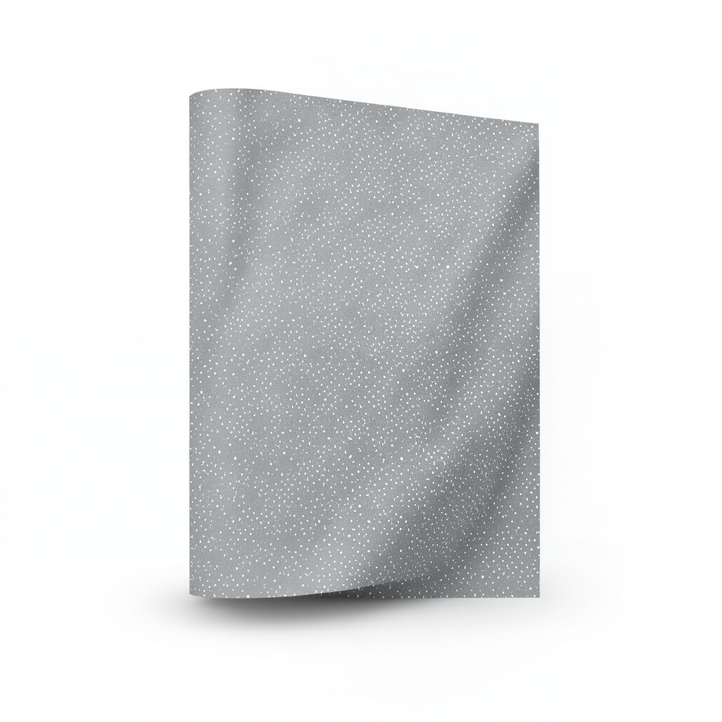 Wallpaper Dotted Design Size 15.6m × 106cm Gray with Dots