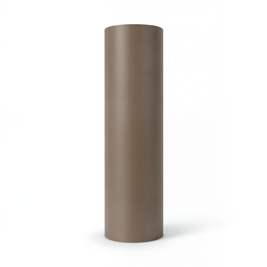 Wallpaper Plain Design Size 15.6m × 106 cm Brown Color