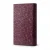 Leaf Patterned Wallpaper, Length 15.6 meters, Width 106 cm, Dark red Color