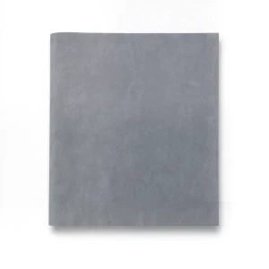 Plain Vinyl Wallpaper 15.6m×106cm Velvet Gray Color