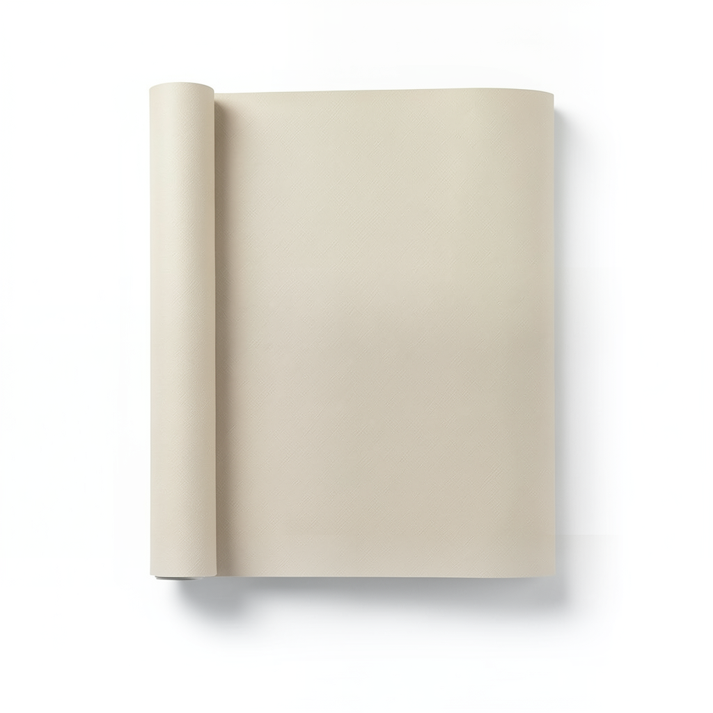 Wallpaper Plain Design Size 15.6m × 106 cm Beige Color