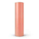 Plain Vinyl Wallpaper 15.6m x 106cm, Coral Beige