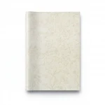 Floral wallpaper, vinyl cover, length 15.6 m, width 106 cm, light beige color