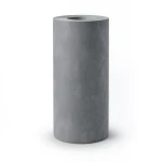 Plain Vinyl Wallpaper 15.6m×106cm Velvet Gray Color