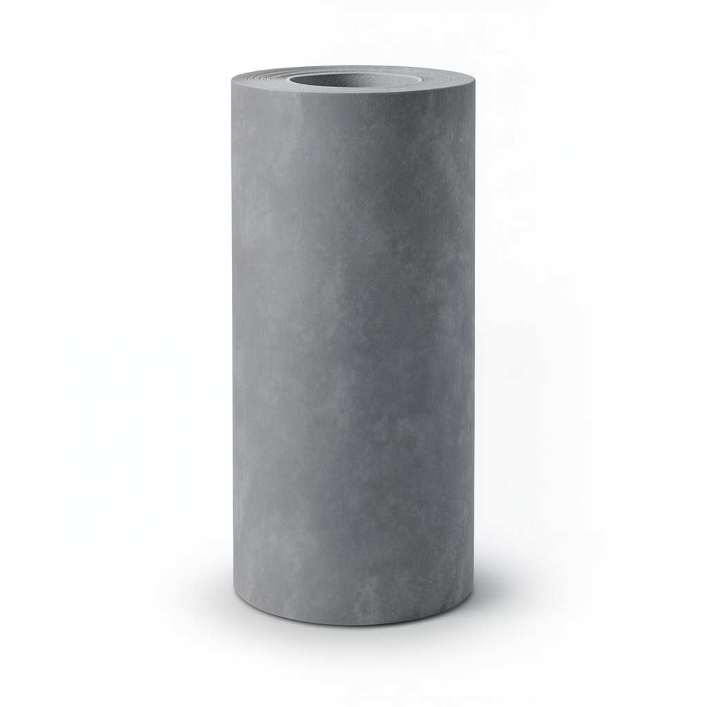 Plain Vinyl Wallpaper 15.6m×106cm Velvet Gray Color