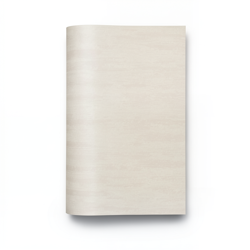 Wallpaper Plain Design Size 15.6m × 106cm Beige Color