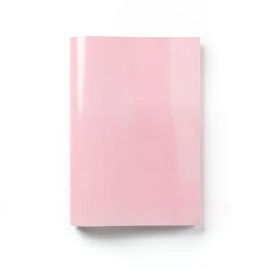 Plain Vinyl Wallpaper 15.6m x 106cm Shiny Light Pink