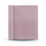Plain Vinyl Wallpaper 15.6m x 106cm Light Burgundy