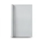 Plain Vinyl Wallpaper 15.6m×106cm Light Gray