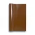 Plain Vinyl Wallpaper 15.6m x 106cm Shiny Brown - Image 1
