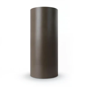 Plain Vinyl Wall Decoration 15.6m×106cm, Dark Beige