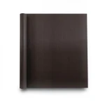 Plain Vinyl Wallpaper 15.6m x 106cm Dark Brown